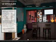 Tablet Screenshot of lesingulier.com